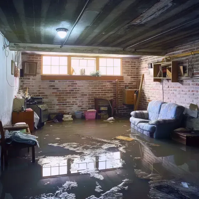 Flooded Basement Cleanup in New London, MN